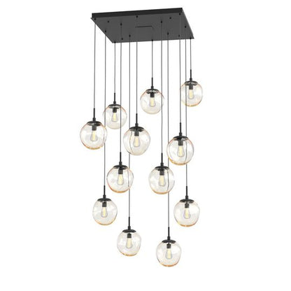 Levi Wilson Nebula 38 Inch 12 Light Multi Light Pendant by Hammerton Studio