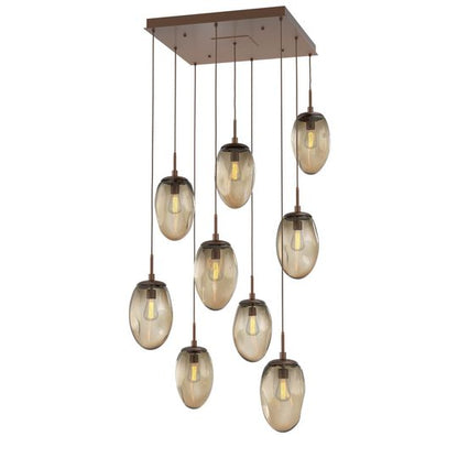 Levi Wilson Nebula 29 Inch 9 Light Multi Light Pendant by Hammerton Studio