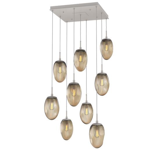 Levi Wilson Nebula 29 Inch 9 Light Multi Light Pendant by Hammerton Studio