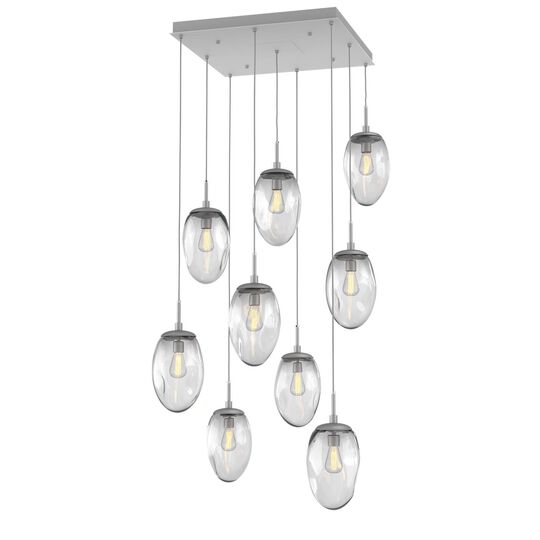 Levi Wilson Nebula 29 Inch 9 Light Multi Light Pendant by Hammerton Studio