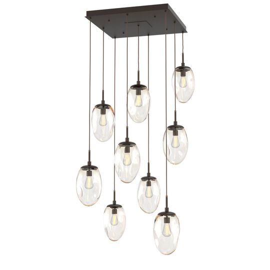 Levi Wilson Nebula 29 Inch 9 Light Multi Light Pendant by Hammerton Studio