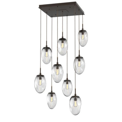 Levi Wilson Nebula 29 Inch 9 Light Multi Light Pendant by Hammerton Studio