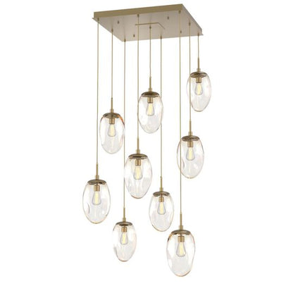 Levi Wilson Nebula 29 Inch 9 Light Multi Light Pendant by Hammerton Studio
