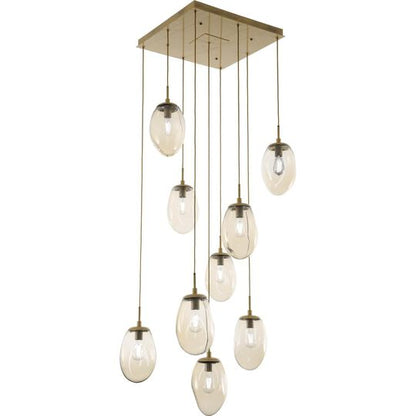 Levi Wilson Nebula 29 Inch 9 Light Multi Light Pendant by Hammerton Studio