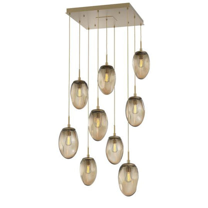 Levi Wilson Nebula 29 Inch 9 Light Multi Light Pendant by Hammerton Studio
