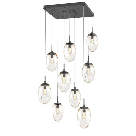 Levi Wilson Nebula 29 Inch 9 Light Multi Light Pendant by Hammerton Studio