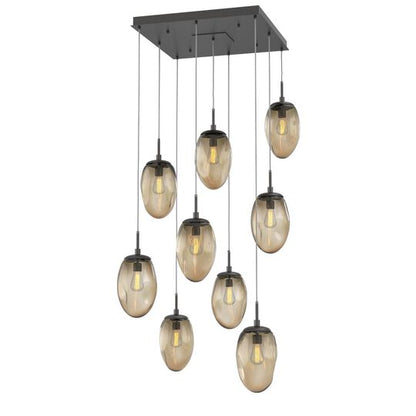 Levi Wilson Nebula 29 Inch 9 Light Multi Light Pendant by Hammerton Studio