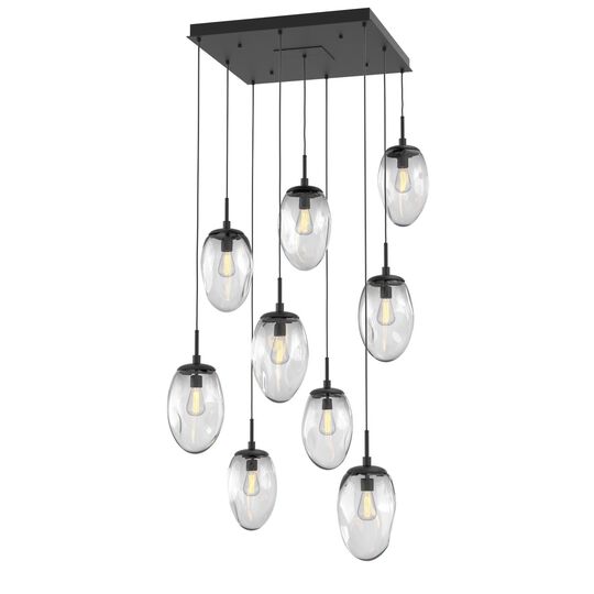 Levi Wilson Nebula 29 Inch 9 Light Multi Light Pendant by Hammerton Studio