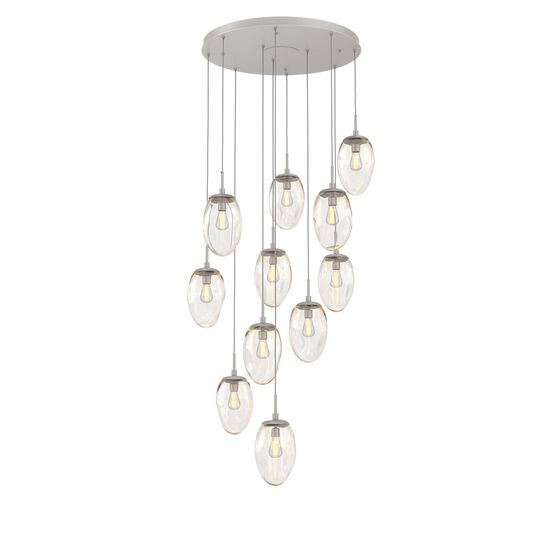 Levi Wilson Nebula 35 Inch 11 Light Multi Light Pendant by Hammerton Studio