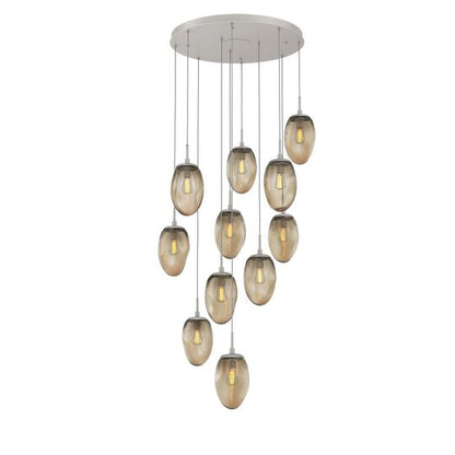 Levi Wilson Nebula 35 Inch 11 Light Multi Light Pendant by Hammerton Studio