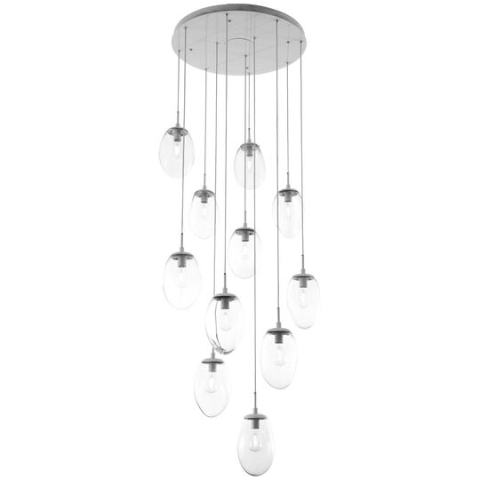 Levi Wilson Nebula 35 Inch 11 Light Multi Light Pendant by Hammerton Studio