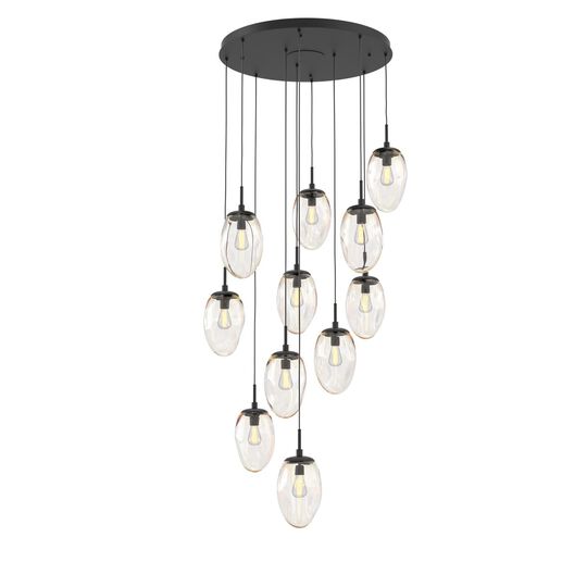 Levi Wilson Nebula 35 Inch 11 Light Multi Light Pendant by Hammerton Studio