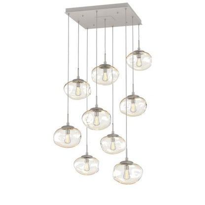 Levi Wilson Nebula 32 Inch 9 Light Multi Light Pendant by Hammerton Studio