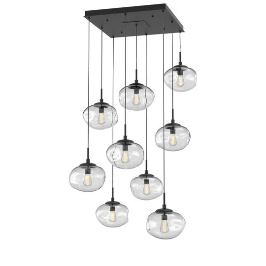 Levi Wilson Nebula 32 Inch 9 Light Multi Light Pendant by Hammerton Studio