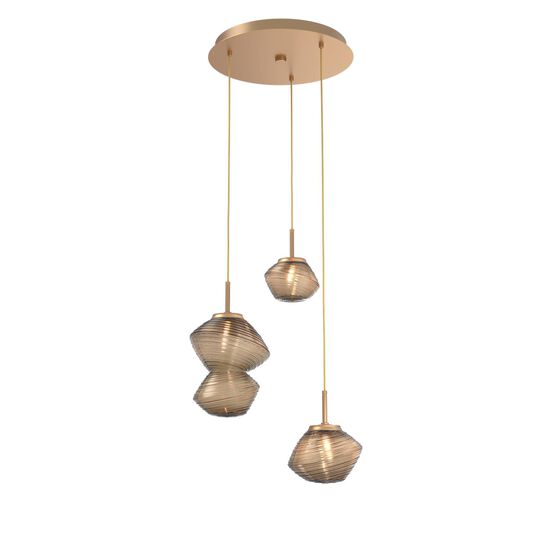 Mesa Multi Light Pendant by Hammerton Studio