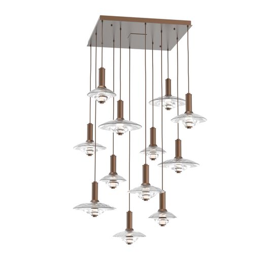 Levi Wilson Cirrus 44 Inch Multi Light Pendant by Hammerton Studio