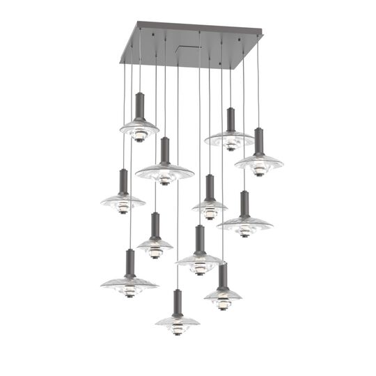 Levi Wilson Cirrus 44 Inch Multi Light Pendant by Hammerton Studio