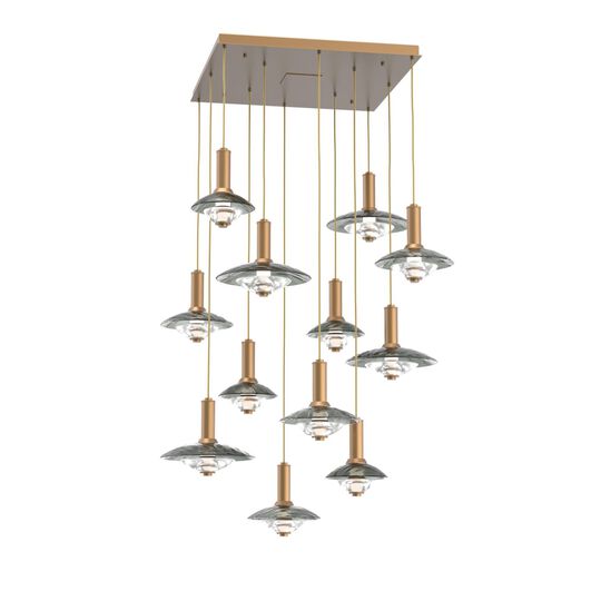 Levi Wilson Cirrus 44 Inch Multi Light Pendant by Hammerton Studio