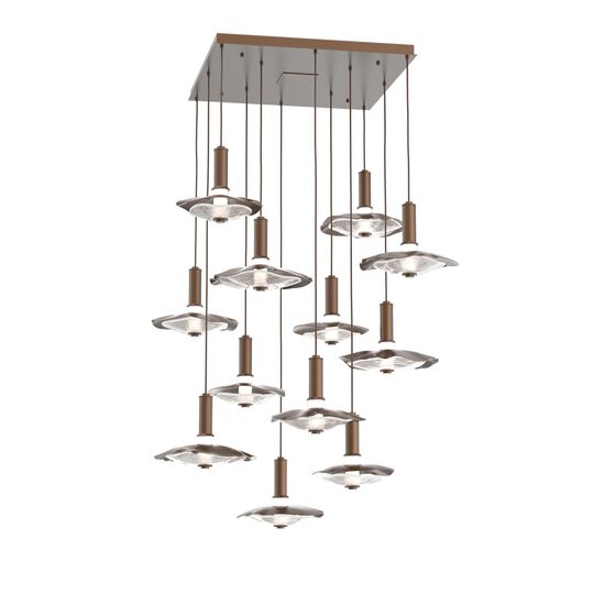 Levi Wilson Cumulus 44 Inch Multi Light Pendant by Hammerton Studio