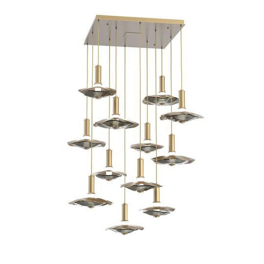 Levi Wilson Cumulus 44 Inch Multi Light Pendant by Hammerton Studio