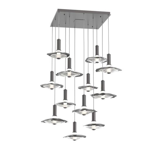 Levi Wilson Cumulus 44 Inch Multi Light Pendant by Hammerton Studio