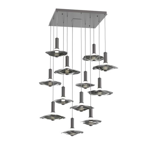 Levi Wilson Cumulus 44 Inch Multi Light Pendant by Hammerton Studio