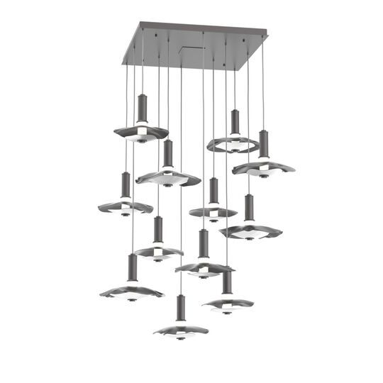 Levi Wilson Cumulus 44 Inch Multi Light Pendant by Hammerton Studio