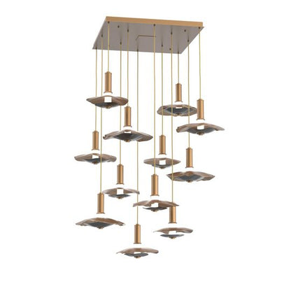 Levi Wilson Cumulus 44 Inch Multi Light Pendant by Hammerton Studio