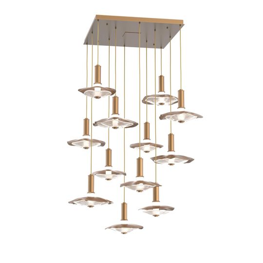 Levi Wilson Cumulus 44 Inch Multi Light Pendant by Hammerton Studio