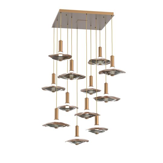 Levi Wilson Cumulus 44 Inch Multi Light Pendant by Hammerton Studio