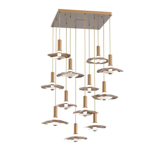 Levi Wilson Cumulus 44 Inch Multi Light Pendant by Hammerton Studio