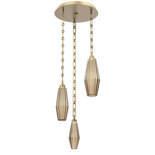 Levi Wilson Aalto 18 Inch Multi Light Pendant by Hammerton Studio