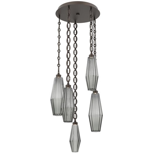 Levi Wilson Aalto 20 Inch Multi Light Pendant by Hammerton Studio