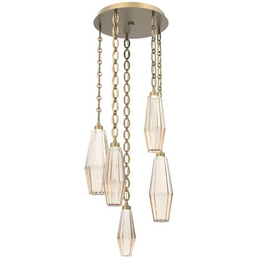 Levi Wilson Aalto 20 Inch Multi Light Pendant by Hammerton Studio
