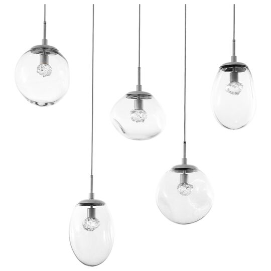 Cosmos 42 Inch 5 Light Multi Light Pendant by Hammerton Studio