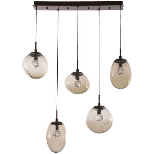 Cosmos 42 Inch 5 Light Multi Light Pendant by Hammerton Studio