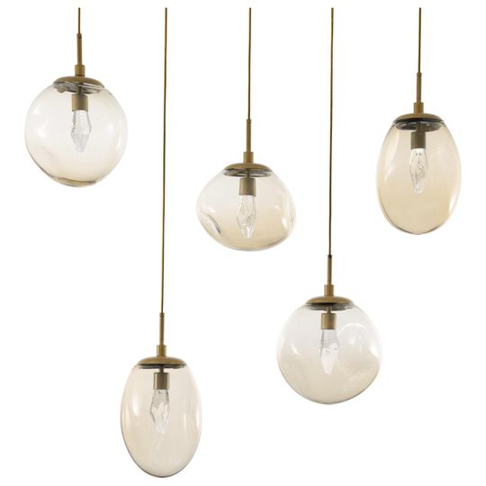 Cosmos 42 Inch 5 Light Multi Light Pendant by Hammerton Studio