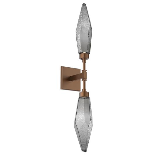 Rock Crystal 29 Inch LED Wall Sconce by Hammerton Studio