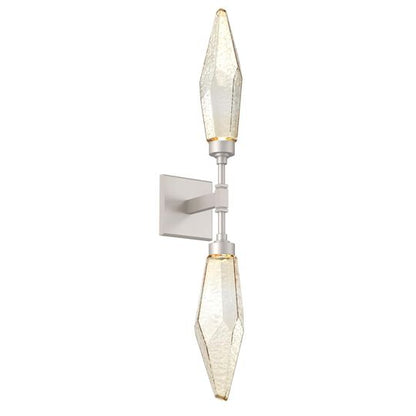 Rock Crystal 29 Inch LED Wall Sconce by Hammerton Studio