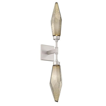 Rock Crystal 29 Inch LED Wall Sconce by Hammerton Studio