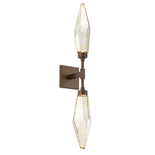 Rock Crystal 29 Inch LED Wall Sconce by Hammerton Studio
