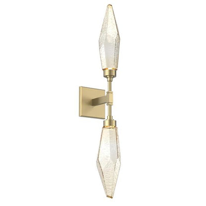 Rock Crystal 29 Inch LED Wall Sconce by Hammerton Studio