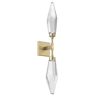 Rock Crystal 29 Inch LED Wall Sconce by Hammerton Studio