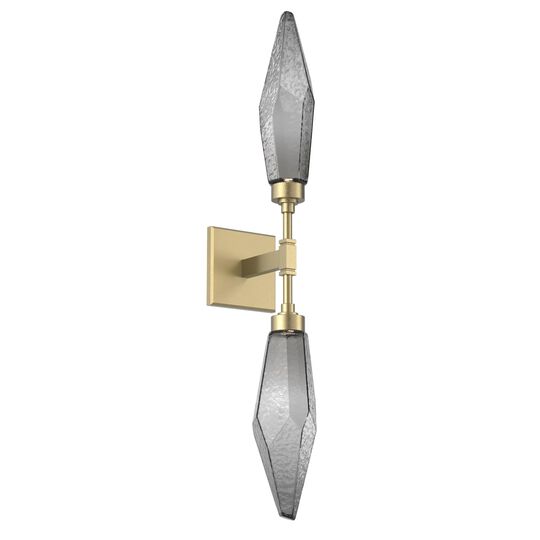 Rock Crystal 29 Inch LED Wall Sconce by Hammerton Studio
