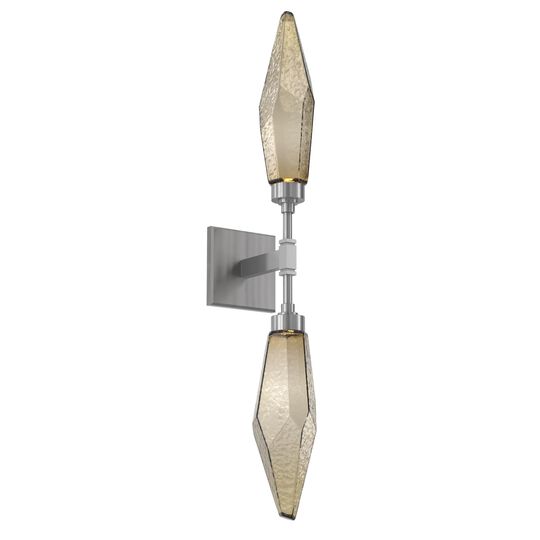 Rock Crystal 29 Inch LED Wall Sconce by Hammerton Studio