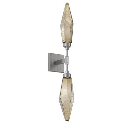 Rock Crystal 29 Inch LED Wall Sconce by Hammerton Studio