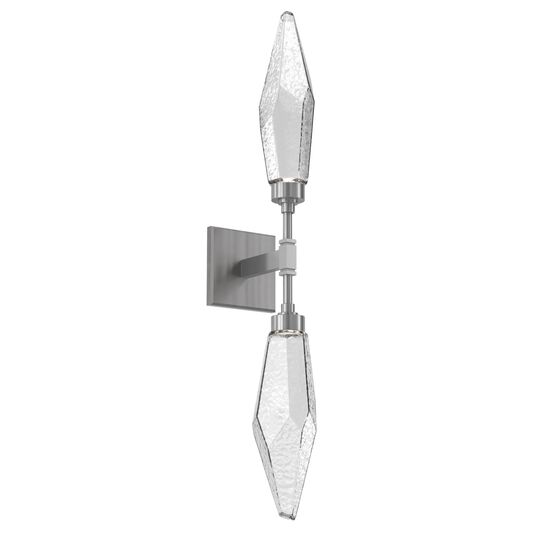 Rock Crystal 29 Inch LED Wall Sconce by Hammerton Studio