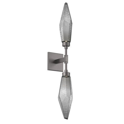 Rock Crystal 29 Inch LED Wall Sconce by Hammerton Studio