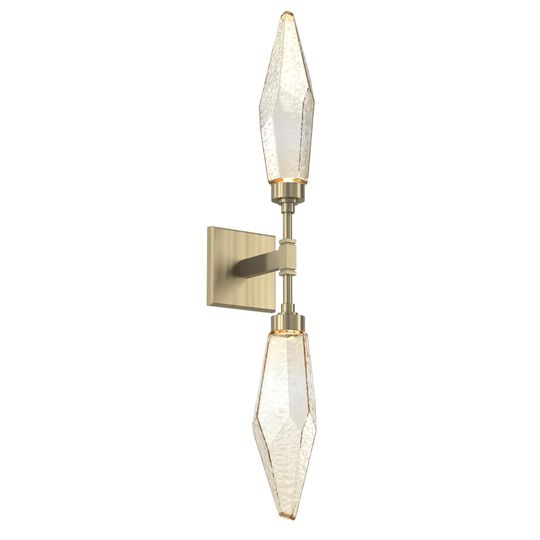 Rock Crystal 29 Inch LED Wall Sconce by Hammerton Studio