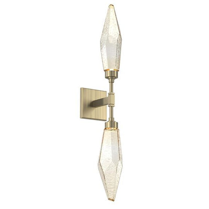 Rock Crystal 29 Inch LED Wall Sconce by Hammerton Studio